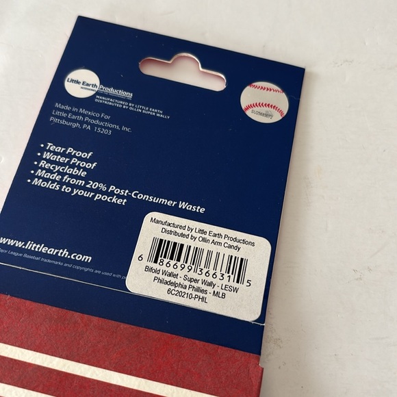 MLB Philadelphia Phillies Super Wally Bi-Fold Wallet - Picture 11 of 11